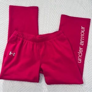 Under Armour‎ Kids Pink Sweatpants size xl